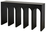 Noir Bridge Console Table Black Console Tables LOOMLAN By Noir