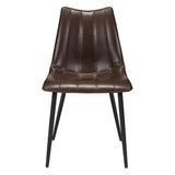 Norwich Leather Armless Dining Chair (Set Of 2)