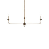 Nottaway Bronze Linear Chandelier Chandeliers LOOMLAN By Currey & Co