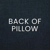 Novato Indigo Abstract Blue Large Throw Pillow With Insert Throw Pillows LOOMLAN By D.V. Kap
