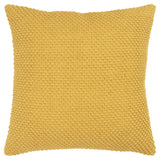 Nubby Texture Retro Throw Pillow With Down Insert Throw Pillows LOOMLAN By LOOMLAN