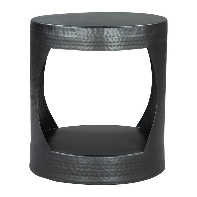 Nuuk Side Table Black Side Tables LOOMLAN By Zuo Modern