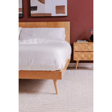 O2 Natural Wood Bed Beds LOOMLAN By Moe's Home