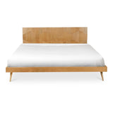 O2 Natural Wood Bed Beds LOOMLAN By Moe's Home