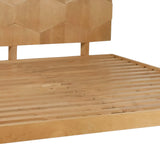 O2 Natural Wood Bed Beds LOOMLAN By Moe's Home