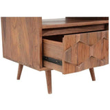 O2 One Drawer Nightstand Mid-Century Modern Nightstands LOOMLAN By Moe's Home