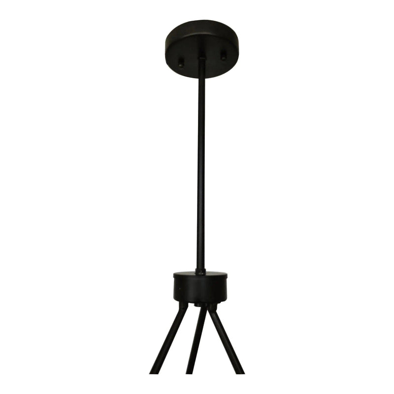 Oaha Iron Black Pendant Light Pendants LOOMLAN By Moe's Home