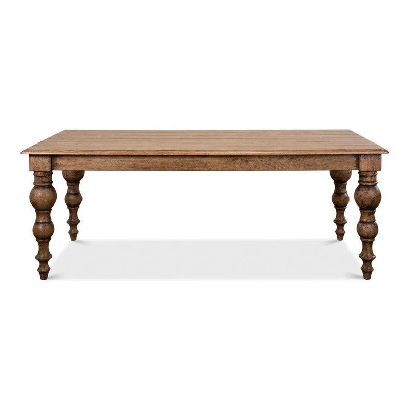 Oak Dining Table Dining Tables LOOMLAN By Sarreid