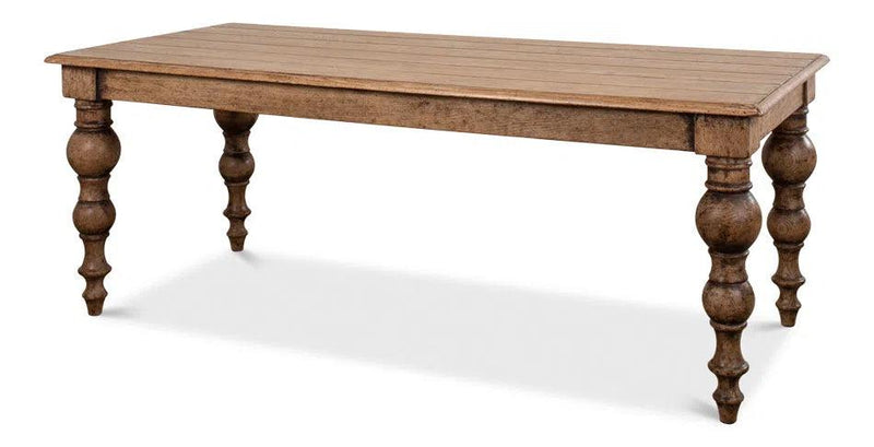 Oak Dining Table Dining Tables LOOMLAN By Sarreid