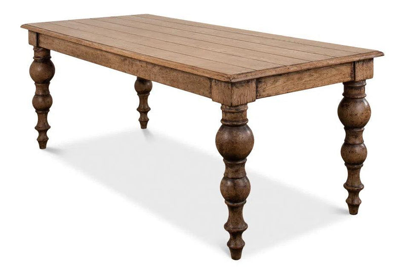 Oak Dining Table Dining Tables LOOMLAN By Sarreid