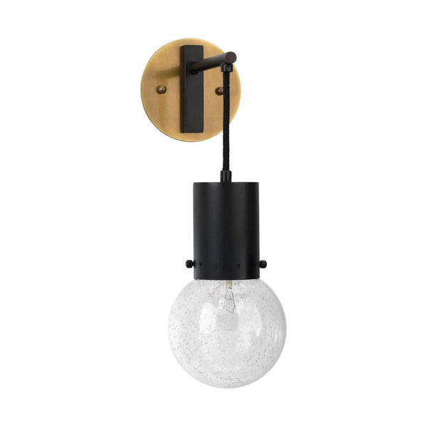 Oil Rubbed Bronze Clear Glass Strada Pendant Sconce Pendants LOOMLAN By Jamie Young