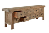 Old Pine Drawer Bank Dressers LOOMLAN By Furniture Classics