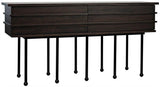 Oliver Console, Ebony Walnut Console Tables LOOMLAN By Noir