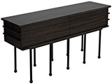 Oliver Console, Ebony Walnut Console Tables LOOMLAN By Noir