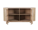 Olivia 2 Door Cabinet Natural Sideboards LOOMLAN By Artesia