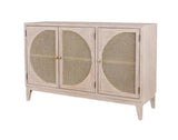 Olivia 3 Door Cabinet Natural Sideboards LOOMLAN By Artesia