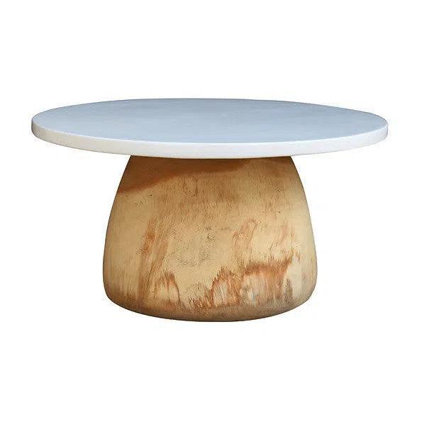 Ona Round Coffee Table Outdoor Coffee Tables LOOMLAN By Artesia