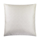 Open Door Bone White Throw Pillow With Insert Throw Pillows LOOMLAN By D.V. Kap