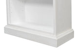 Open Shelf Bookcase Cortina White Bookcases LOOMLAN By Sarreid