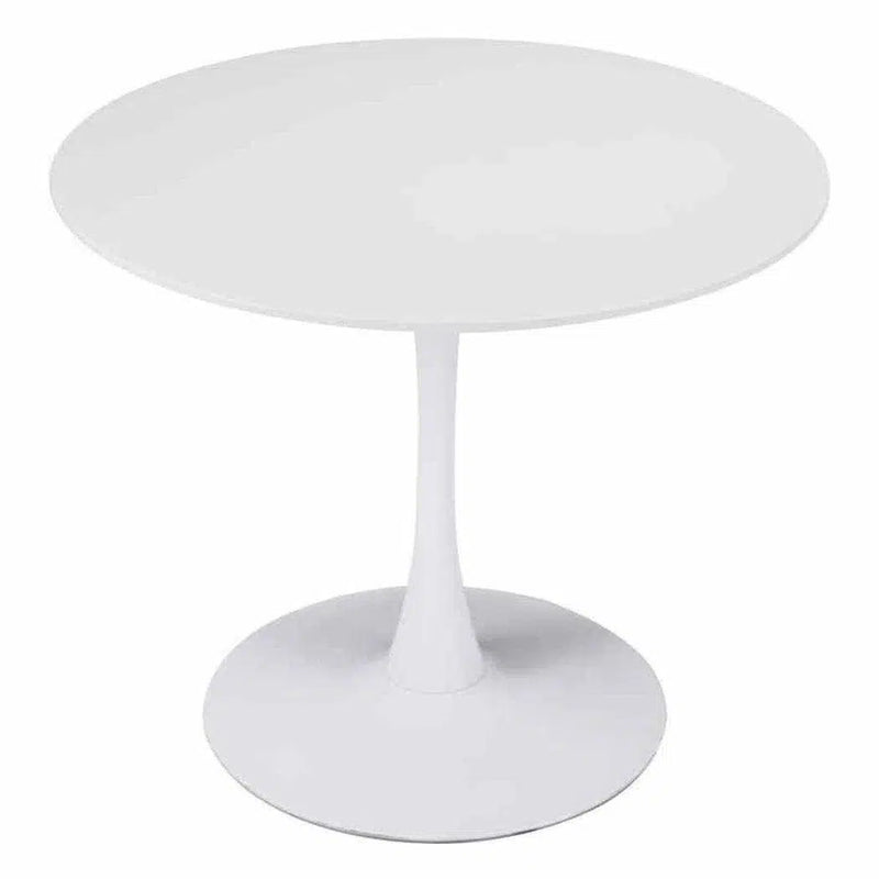 Opus Dining Table White Dining Tables LOOMLAN By Zuo Modern