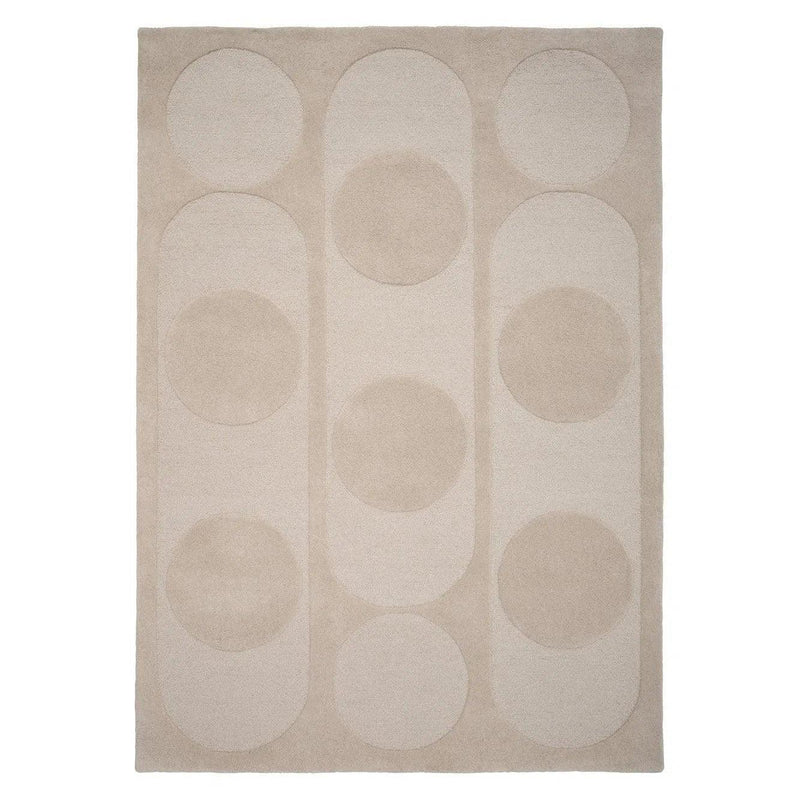 Orb Alliance Chalk Wool Area Rug By Linie Design Area Rugs LOOMLAN By Linie Design