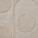 Orb Alliance Chalk Wool Area Rug By Linie Design Area Rugs LOOMLAN By Linie Design