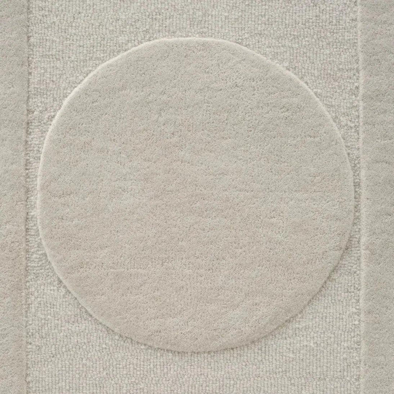 Orb Alliance Chalk Wool Area Rug By Linie Design Area Rugs LOOMLAN By Linie Design