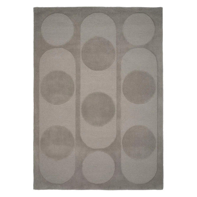 Orb Alliance Grey Wool Area Rug By Linie Design Area Rugs LOOMLAN By Linie Design