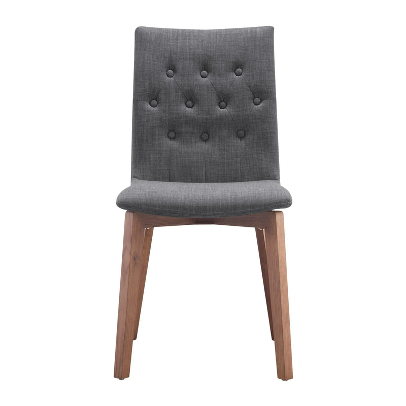 Orebro Polyester Upholstered Armless Dining Chair (Set Of 2)