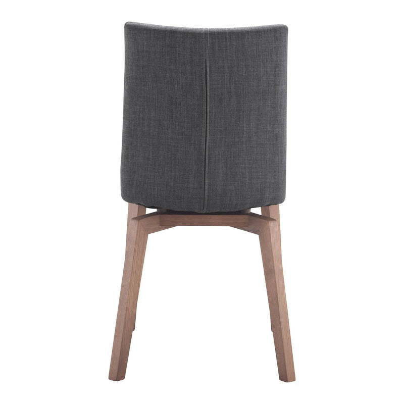 Orebro Polyester Upholstered Armless Dining Chair (Set Of 2)