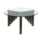 Organum Coffee Table, Gun Metal Finish Coffee Tables LOOMLAN By Noir