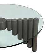 Organum Coffee Table, Gun Metal Finish Coffee Tables LOOMLAN By Noir