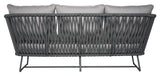 Orion 3 Seat Sofa - Dark Pebble Outdoor Outdoor Sofas & Loveseats LOOMLAN By Seasonal Living