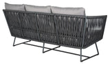 Orion 3 Seat Sofa - Dark Pebble Outdoor Outdoor Sofas & Loveseats LOOMLAN By Seasonal Living