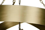 Orion Metal Pendant With Brass Finish Pendants LOOMLAN By Noir