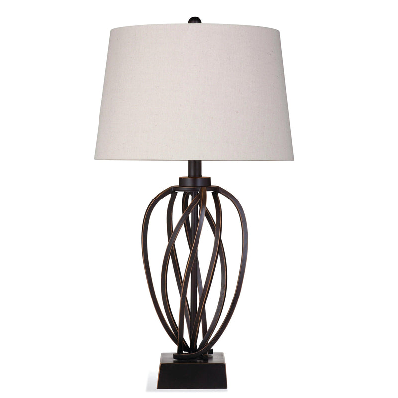 Orson Metal Black Table Lamp Table Lamps LOOMLAN By Bassett Mirror