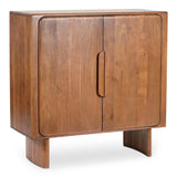 Orson Wood Brown Bar Cabinet Home Bar Cabinets LOOMLAN By Moe's Home