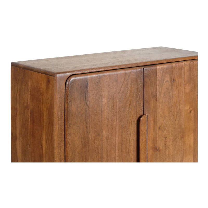 Orson Wood Brown Bar Cabinet Home Bar Cabinets LOOMLAN By Moe's Home