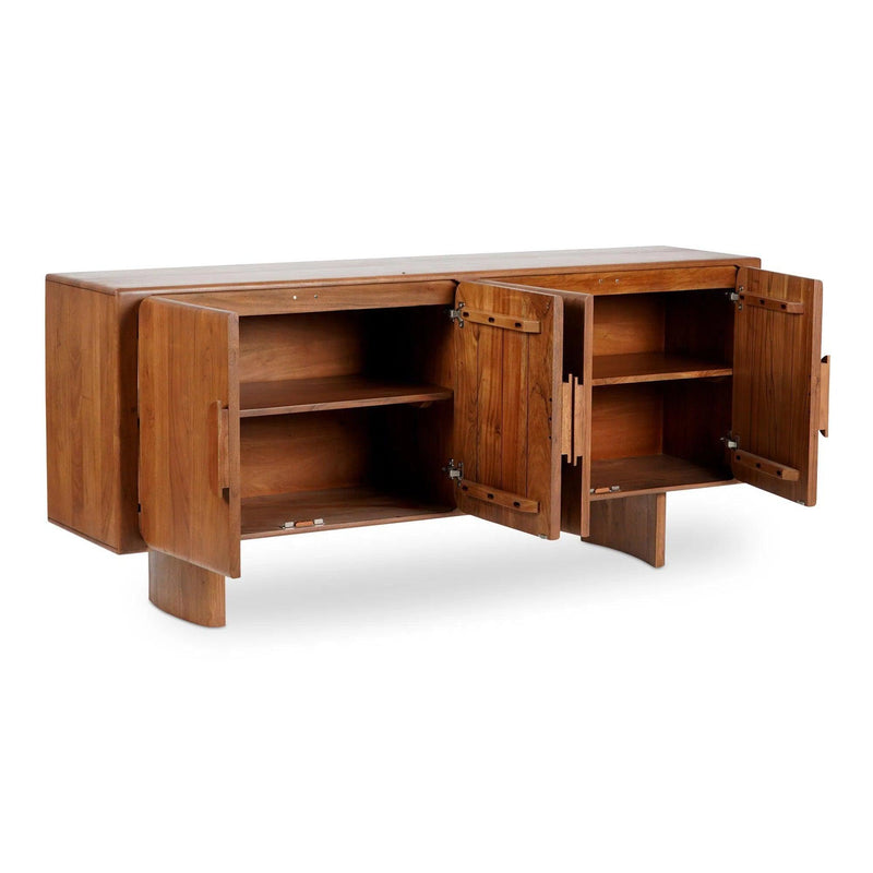 Orson Wood Brown Sideboard Sideboards LOOMLAN By Moe's Home