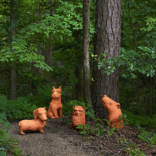 Oscar the Scottish Terrier Statues & Sculptures LOOMLAN By Currey & Co