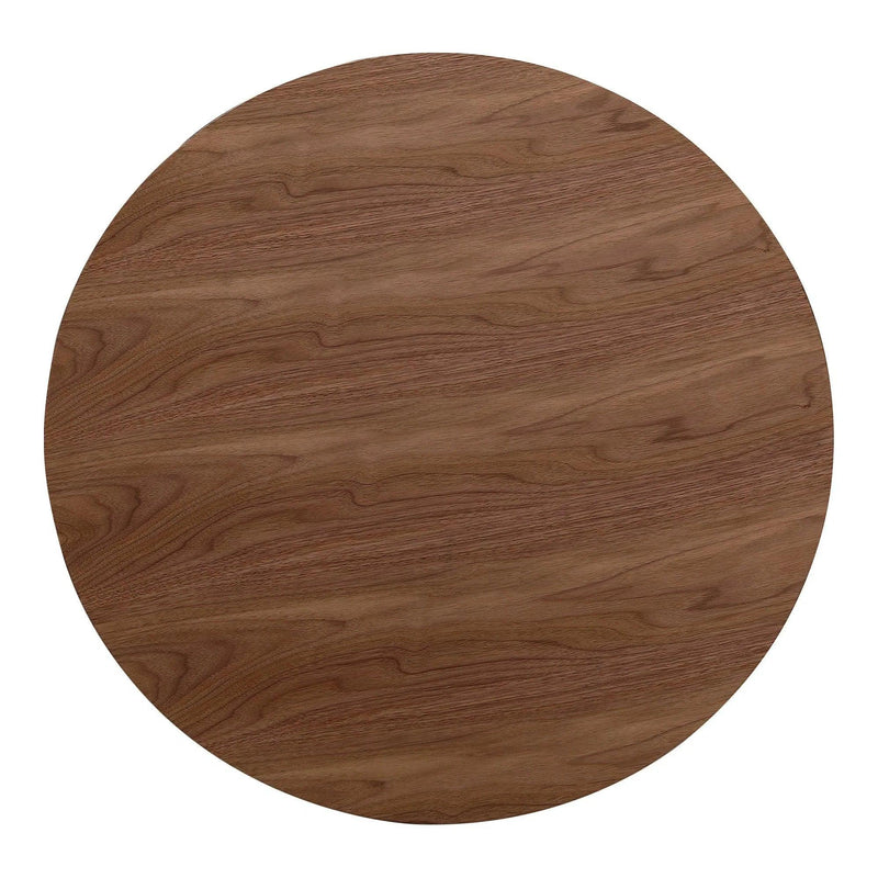 Otago Wood Brown Round Coffee Table Coffee Tables LOOMLAN By Moe's Home