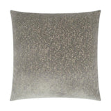 Othello Ash Grey Throw Pillow With Insert Throw Pillows LOOMLAN By D.V. Kap