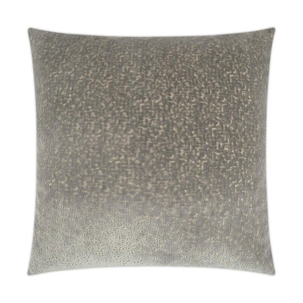 Othello Ash Grey Throw Pillow With Insert Throw Pillows LOOMLAN By D.V. Kap