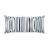 Outdoor Accola Lumbar Pillow - Indigo Outdoor Pillows LOOMLAN By D.V. Kap