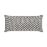 Outdoor Ambree Lumbar Pillow - Ebony Outdoor Pillows LOOMLAN By D.V. Kap