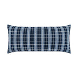 Outdoor Ando Lumbar Pillow - Azure Outdoor Pillows LOOMLAN By D.V. Kap