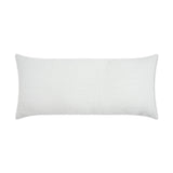 Outdoor Ashmolton Lumbar Pillow - White Outdoor Pillows LOOMLAN By D.V. Kap