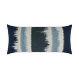 Outdoor Awaken Lumbar Pillow - Indigo Outdoor Pillows LOOMLAN By D.V. Kap