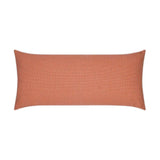 Outdoor Bliss Lumbar Pillow - Guava Outdoor Pillows LOOMLAN By D.V. Kap