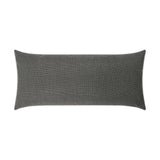 Outdoor Bliss Lumbar Pillow - Smoke Outdoor Pillows LOOMLAN By D.V. Kap